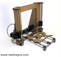 Prusa I3 Improved For Laser Cut 3D Printer Model