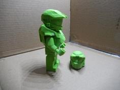 Lego Minifig Halo Armor, Ninja And More 3D Printer Model