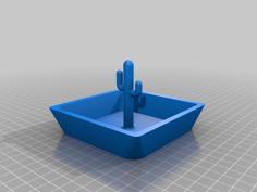 Cactus Debowler 3D Printer Model