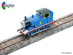 Railroad Track Section – Thomas & Friends 3D Printer Model