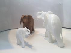 Elephant 3D Printer Model