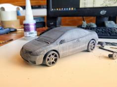 Honda Civic 2007 Coupe Body For OpenZ V16c Chassis 3D Printer Model