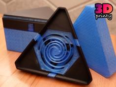 Twist Lock Trick Box (Triangle) 3D Printer Model