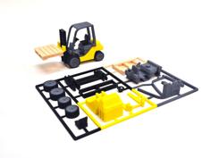 Forklift Kit Card With Pallet 3D Printer Model