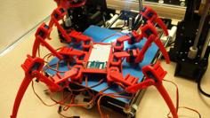 3 DOF Hexapod 18 Sg90s Servos 3D Printer Model