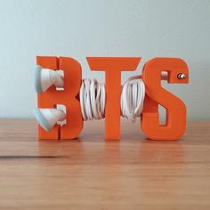 BTS Earphone Earbud Holder 3D Printer Model