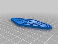 Fallout Inspired Vault Key Fob Assortment – Print In Place 3D Printer Model