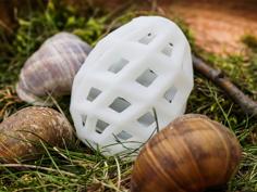 Easter Egg With Net Pattern 3D Printer Model