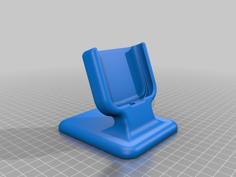 Samsung Galaxy S3 Desktop Dock For S3’s With An External Case 3D Printer Model