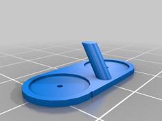 Thumbtack Calandar Hanger 3D Printer Model