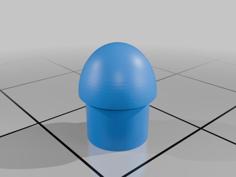 5mm Skid Pole Caps – Trex 500 3D Printer Model