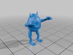 Mike Wazowski 3D Printer Model