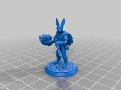 Harengon Bladesinger Wizard 3D Printer Model