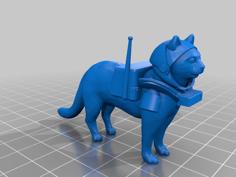 Space Cat 3D Printer Model