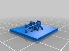 6mm WW1 British Infantry And Planes 3D Printer Model