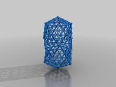 Crystal Cage 3D Printer Model