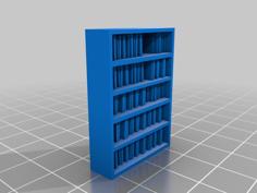 Bookshelf For Dnd 3D Printer Model