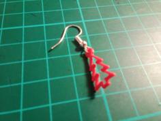 Christmas Earring 3D Printer Model