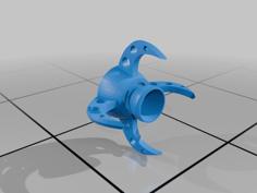 Rocket Ship Planter 3D Printer Model