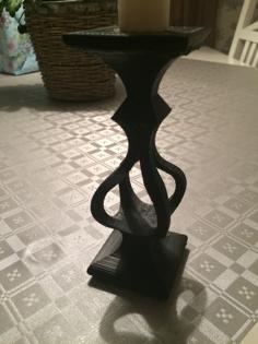 Candlestick 3D Printer Model