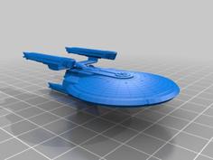 Star Trek DS9 Hutzel Class 3D Printer Model