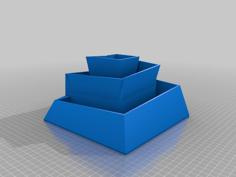 Pyramidal Planter 3D Printer Model