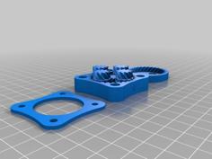 Nema17 Differential Planetary Gear 3D Printer Model