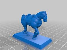 War Horse 3D Printer Model