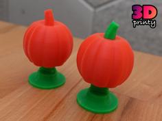 Pumpkin Bobblehead 3D Printer Model