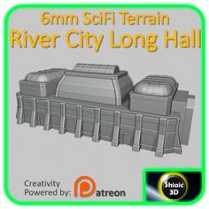 River City – IndusZone B2 – Long Hall – 6mm 3D Printer Model