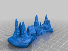 Gloomhaven – Frosthaven Cave Walls 3D Printer Model