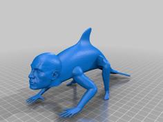 Creepin Rockphin W/ Legs 3D Printer Model