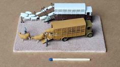 C&D – Thornycroft JJ Livestock Carrier (1-148) 3D Printer Model