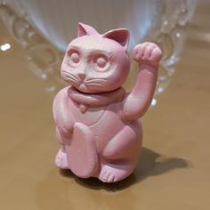 Lucky Cat 3D Printer Model