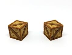 Wooden Crate For Gloomhaven 3D Printer Model