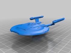 Star Trek NX-01 Refit 1:2000 3D Printer Model