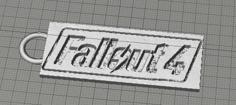 Fallout 4 Keychain Improved 3D Printer Model