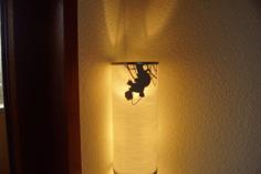 GlaDOS Lamp Silhouette 3D Printer Model