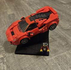 LEGO Speed Champions Stand 3D Printer Model