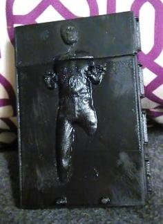 Han Solo In Carbonite Business Card Holder 3D Printer Model