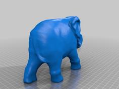 Elephant 3D Printer Model