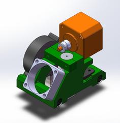 Replicator 2X J-Head/E3D/[3D CAM] Carriage Assembly 3D Printer Model