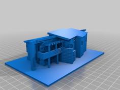 Afasia Building 3D Printer Model