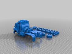 Fallout 4 Semi Truck Duplo With Couplers For Trailers 3D Printer Model