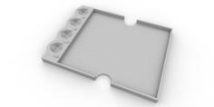 HeroQuest Character Card Tray 3D Printer Model