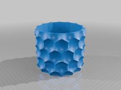 Spikey Pot 3D Printer Model