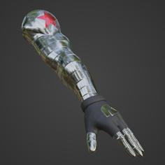 Winter Soldier Inspired Arm 3D Printer Model