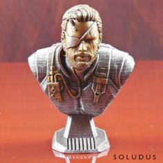 Venom Snake Bust 3D Printer Model