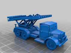 Austin K6 Rocket Launcher 3D Printer Model