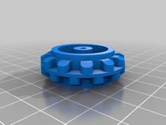 Sprocket For Pololu Track/wheel 3D Printer Model